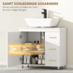 Bathroom Cabinet, with three drawers, 3-Stage Design - Image 5