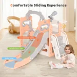 6-in-1 Swing Slide For Children Playground - Image 3