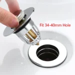 Universal Bathroom Sink Stopper Filter Kitchen Accessories Anti Clogging Basin Pop-up - Image 5