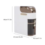 Corner Floor Cabinet Bathroom Storage - Image 6