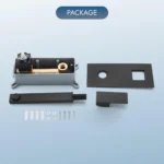 Mirror Matte Black White Bathroom - Image 5