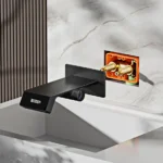 brass LED digital display basin - Image 3