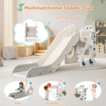 Dinosaur Shape Multifunctional Toddler Slide Indoor - Image 4