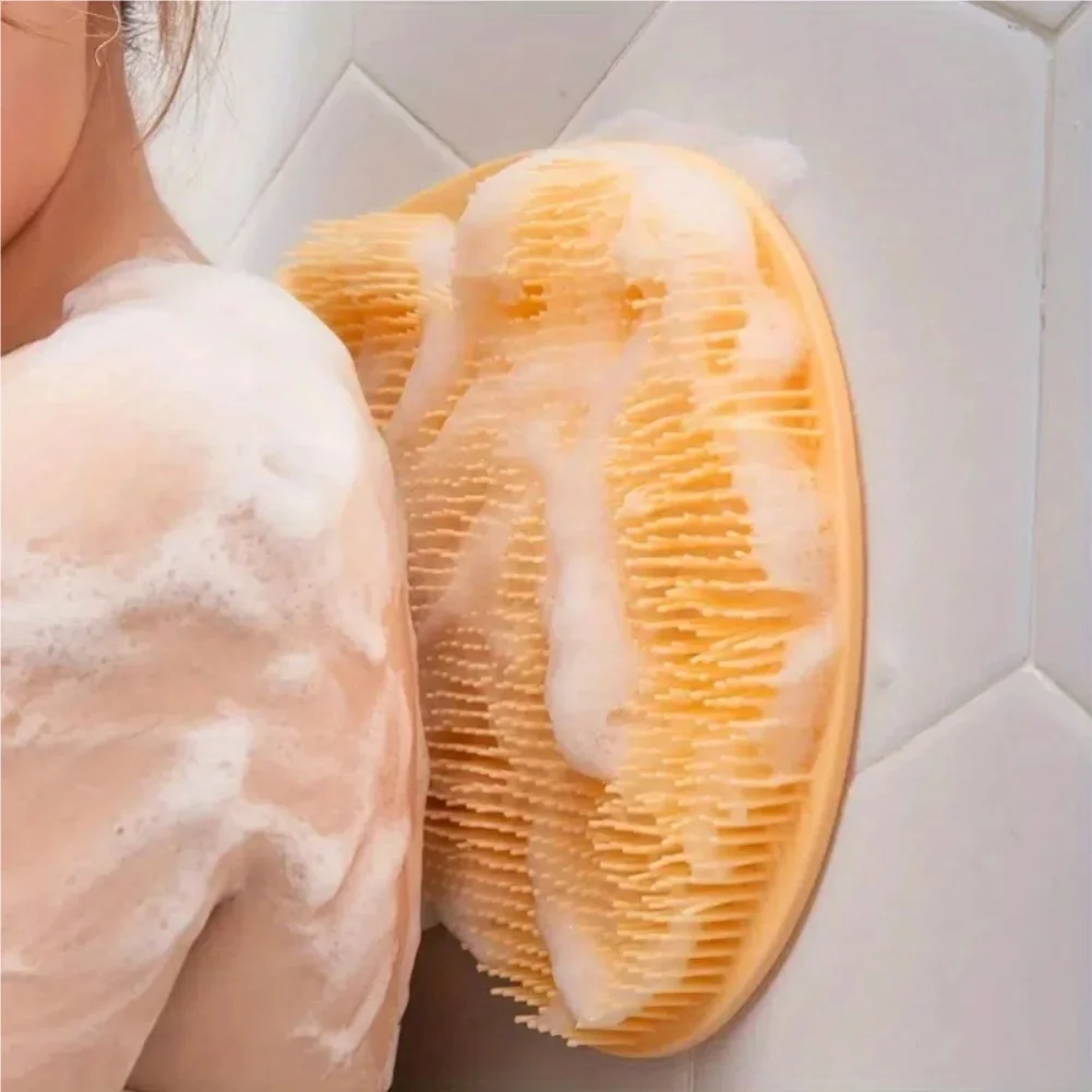 kf-S9337dbead42c400eb2deb5e5702ff6bdJ Wash The Foot Brush Body Cleanser Silicone Sponge Bath - Image 1