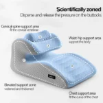 Ergonomic Pillow, Supports Posture in Any Position Cervical Traction - Image 2