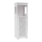 4-Tier Bathroom Storage Cabinet, Waterproof PVC Storage Rack - Image 4
