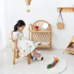 Children's Rattan Chair Natural - Image 4