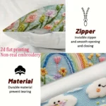 Unicorn and Rainbow Pillowcases: Magical - Image 3