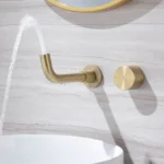 Luxury black brass bathroom faucet - Image 3