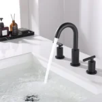 Faucet Bathroom WashBasin Sink Tap Solid - Image 2