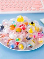 50pcs Capsule Dolls Blind Box Surprise Ball, Mini Round - Image 2