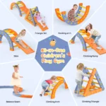 Toddlers Climbing Triangle Foldable Playground - Image 5