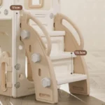 Kids Slide Indoor Home Playset Toddler Ages 1 3 Dual Slide - Image 2