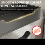 Toilet Paper Holder Space Aluminum Wall Mounted Black Toilet Paper Roll Holder Bathroom Accessories Hardware Decor Storage Shelf - Image 5