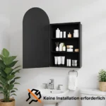 3-color Dimming/3-Layer Storage Space Bathroom Mirror - Image 2