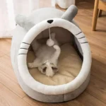 Deep Sleep Cat Bed Cartoon Pet Bed Foldable Removable Washable Pet Sleeping Bed for Small Dog Mat Bag Cave Cats Bed - Image 4