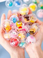 50pcs Capsule Dolls Blind Box Surprise Ball, Mini Round - Image 4