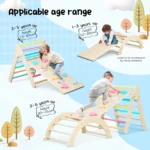 Upgraded 5-in-1 Toddler Playground Vibrant - Image 4