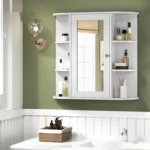 Bathroom cabinet with mirror