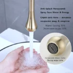 Bathroom Faucet Ceiling Design Hot Cold Mixer - Image 4