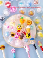 50pcs Capsule Dolls Blind Box Surprise Ball, Mini Round - Image 3