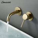 Basin Faucet Bathroom Mixer Sink Tap Wall