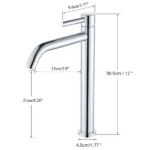 Black Basin Faucet Bathroom Washbasin Water Mixer Tap Hot Cold Water Basin Sink Tap Bathroom Faucet Tap Brushed Gold Faucet - Image 6