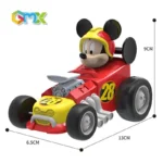 13cm Disney Mickey Mouse Inertial Car Kawaii Minnie Donald Duck Daisy Goofy Cosplay Pull Back Car Simulation Kids Birthday Gift - Image 6