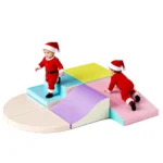 6PCS Climb Crawl Playground Activity Play Set