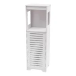 4-Tier Bathroom Storage Cabinet, Waterproof PVC Storage Rack - Image 5