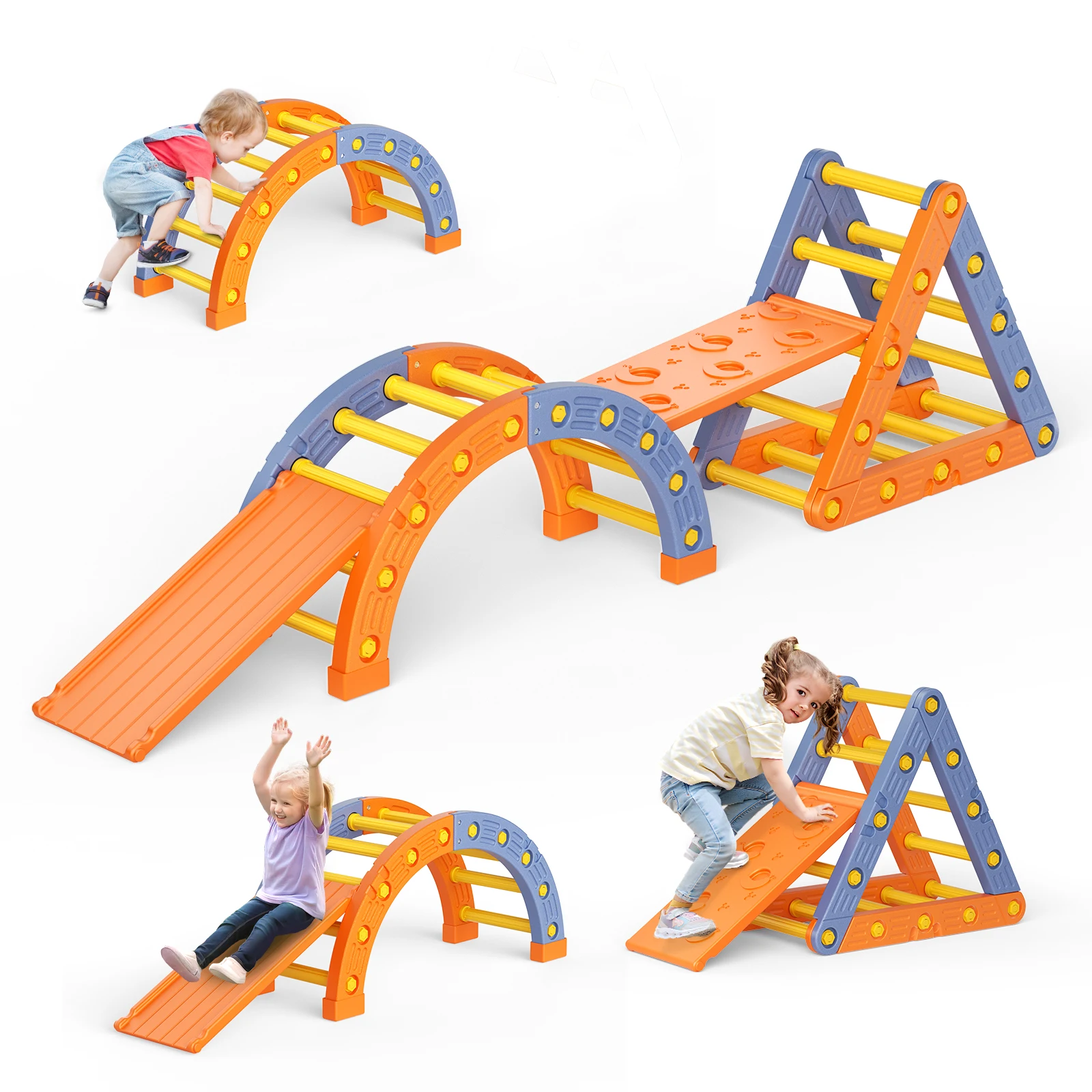 kf-Sd48c324c649f4f419b2e5f12272c028eZ 7-in-1 Multicolor Toddler Climbing - Image 1
