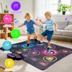 Dancing Blanket Kids Electronic Dance Mat Double Players Mode with 9 Levels Kid Floor Music Blanket Educational Toys Xmas Gifts - Image 5