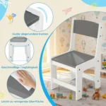 2PCS high chair, children Chair from 2 years - Image 3