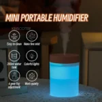 Silent Mini Humidifier 200ml USB Air Humidifier Car - Image 3