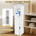 Slim Bathroom Storage Cabinet - Image 3