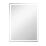 Dimmable LED Bathroom Mirror 80x60cm, Anti-Fog with Memory Function - Image 2
