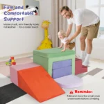 7-piece Foam Climbing Crawling Blocks Versatile For Toddlers 1-3Y - Image 3