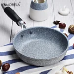 Durable Stone Frying Pan28/26/24/20cm Wok Non-stick Pan