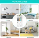 Bathroom floor storage cupboard, waterproof bathroom cupboard - Image 2