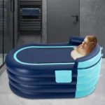 Large Bathtub with Shower Cover Portable - Image 2