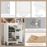 Floor-standing Bathroom Cabinet - Image 4