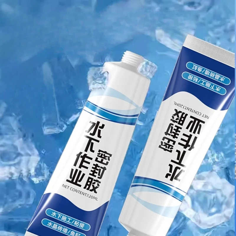 kf-Sfd42ca3ed6c4427b89f28f8dfa275e73h Household Underwater Adhesive Sealant - Fish Tank Leak Repair Glue, Waterproof, Strong Bonding, Suitable for Home Water Scenes - Image 1