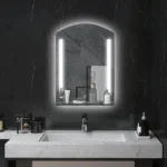 50x70cm IP44 Aluminum LED Bathroom Mirror