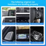 Wireless CarPlay Android Auto Linux System Car Radio For BMW F20 F30 F21 F22 F31 F32 F33 F34 F36 NBT BT GPS Navigation Autolink - Image 5