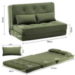 Sofa Couch Sleeping Couch Small Bed 2ER Mini Bed - Image 4