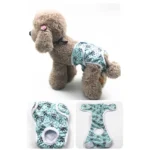 Washable Female Pet Physiology Pants Printed Anti-Nuisance Diaper Easy to Wear and Reusable Suitable for Menstruating Girl Dog - Image 4