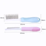 Dog Comb Stainless Steel Dogs Brush Pet Hair Remover Dog Grooming Comfortable - Image 6