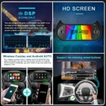 7" Screen Android 15 Auto Carplay Bluetooth Car Radio for Fiat Fiorino Citroen Nemo Peugeot Bipper 2015-2019 Multimedia Player - Image 4