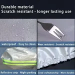 For Hyundai CSUTO Car Cover Outdoor Protection Covers Snow Sunshade Waterproof Dustproof Exterior UV Car Accessories - Image 2