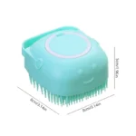 Pet Bathing Brush Soft Silicone Massager Shower Gel Bathing Brush Clean Tools Comb Dog Cat Cleaning Grooming Supplies - Image 6